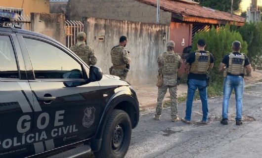 11 traficantes que operam delivery de drogas na região metropolitana de Cuiabá são presos em operação (Crédito: Divulgação/PJC)