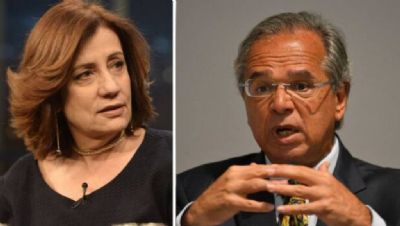 Miriam Leitão aponta queda iminente de Paulo Guedes