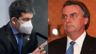 Senador Randolfe Rodrigues pede ao STF que proíba Bolsonaro de espalhar fake news sobre vacinação infantil