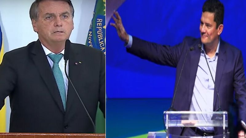 Pesquisa Atlas/Valor: popularidade de Moro sobe e de Bolsonaro cai