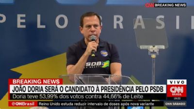 João Doria chama Bolsonaro de genocida e provoca Lula para as eleições: “Se prepare”